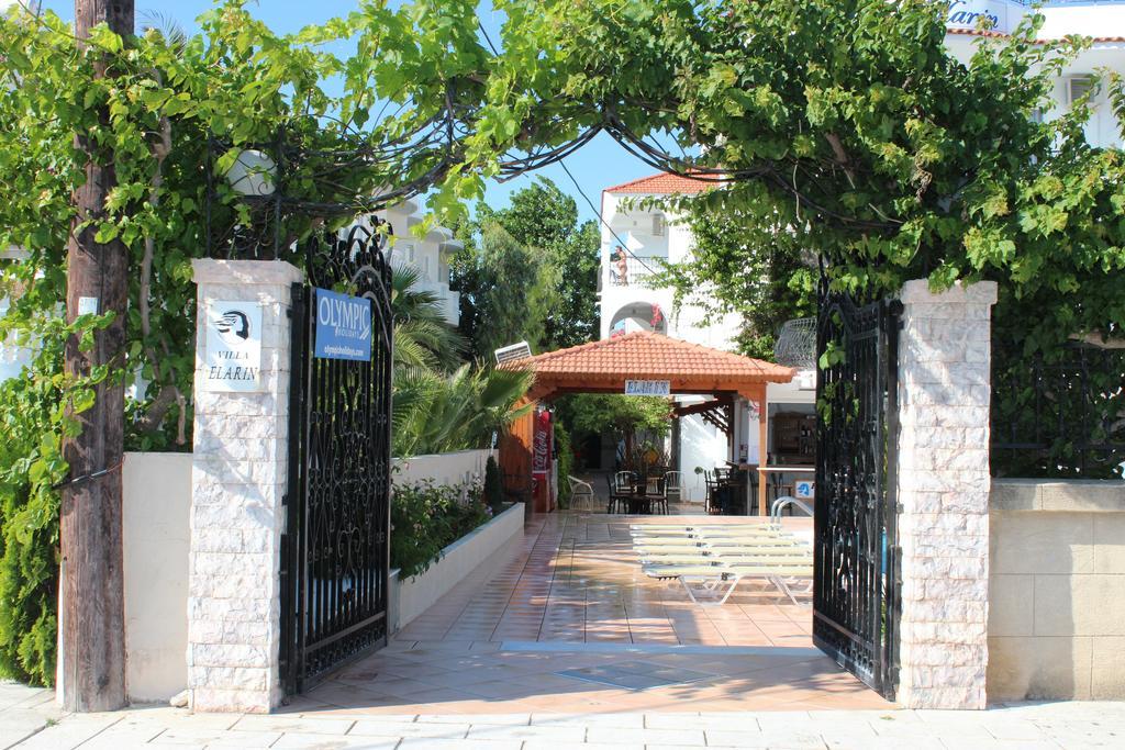 Elarin Studios & Apartments Фалираки Экстерьер фото